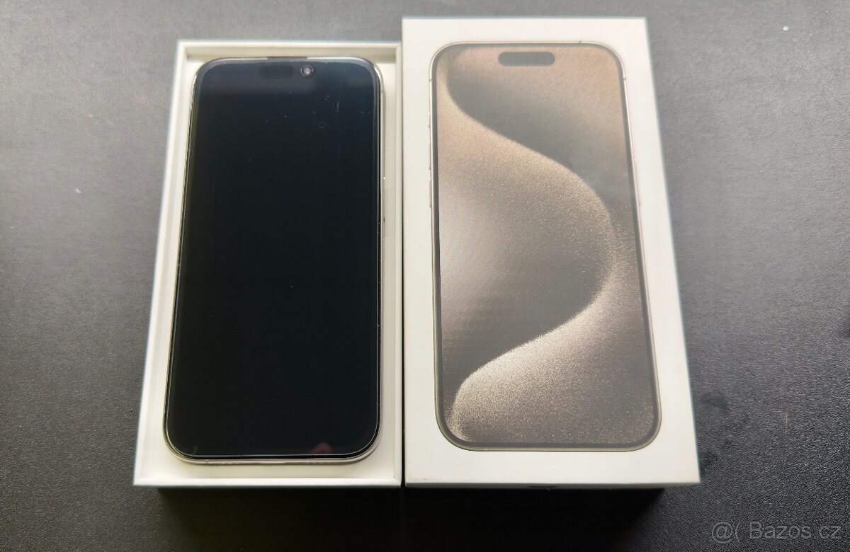 iPhone 15Pro, natural Titan, 512 GB - 4