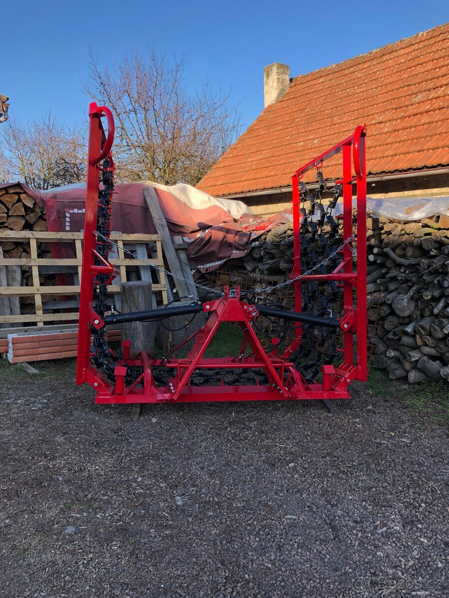 luční brány 6m hydraulicky skládané - 4