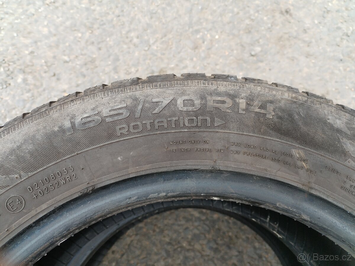 Pneu 2ks 165/70 R14 - 4