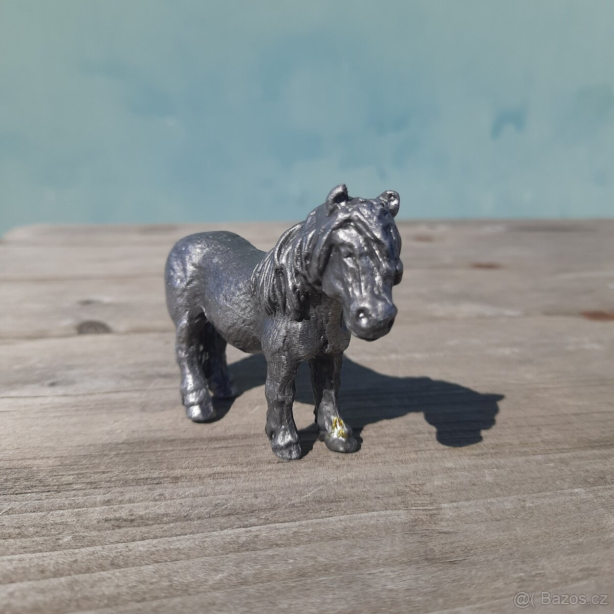Cínová figurka, těžítko - poník - 4