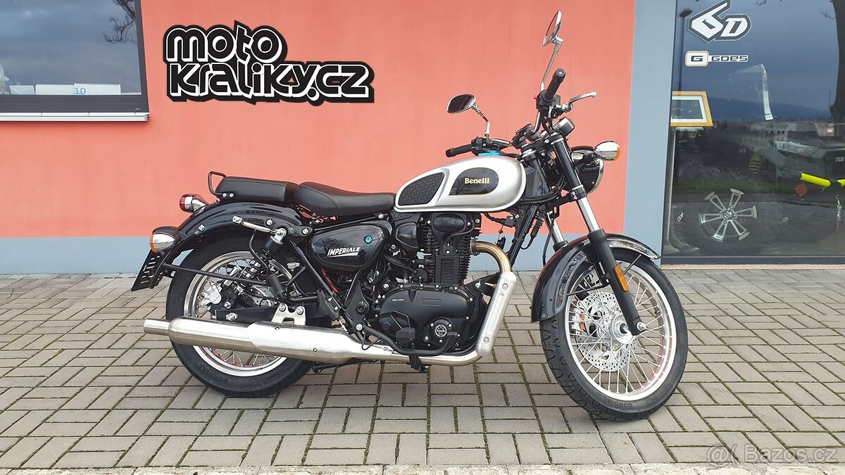 Nový motocykl Benelli Imperiale 400 - 4