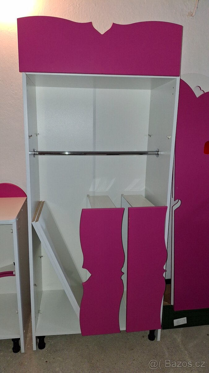 Dětská skříň + komoda, kompletní set - 4