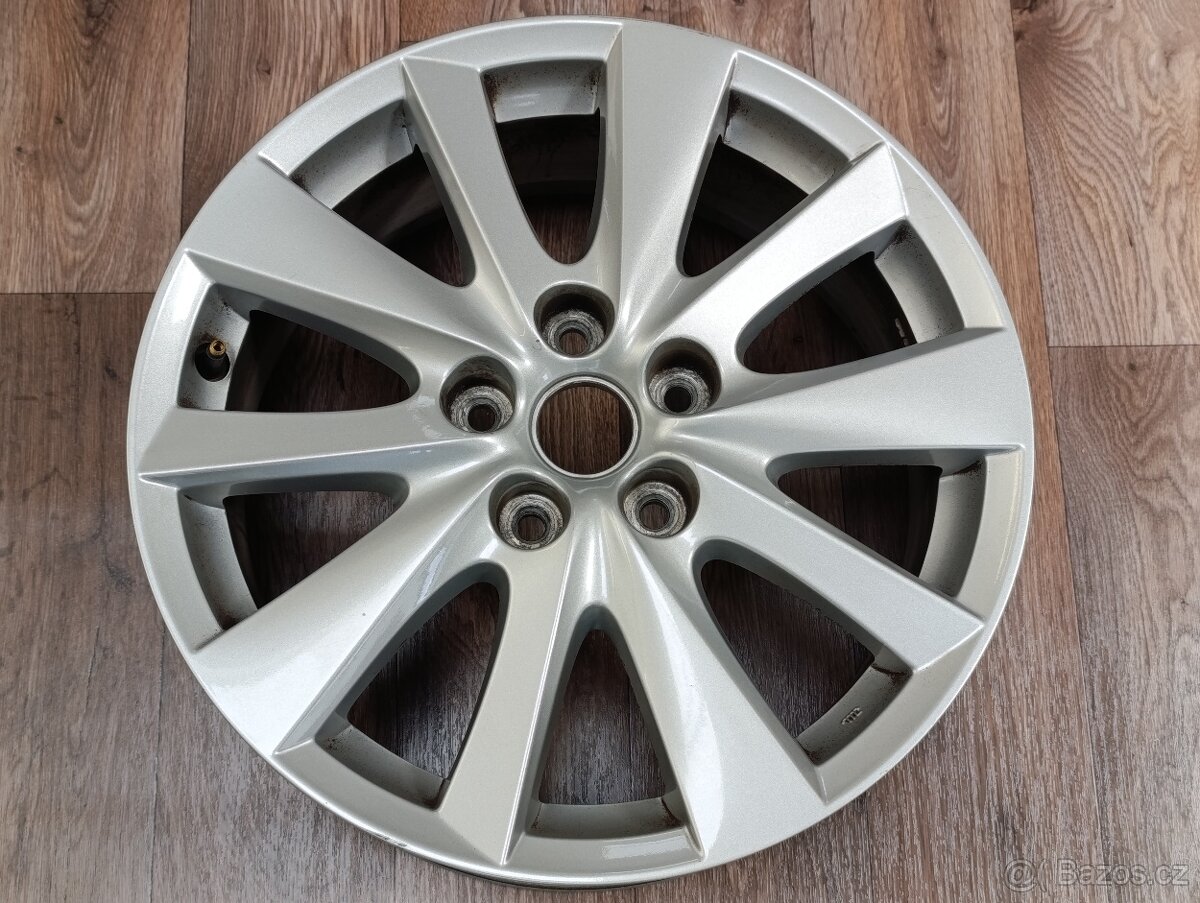 5x114,3 Mazda 7Jx17 ET50 číslo dílu 9965617070 alu disk - 4