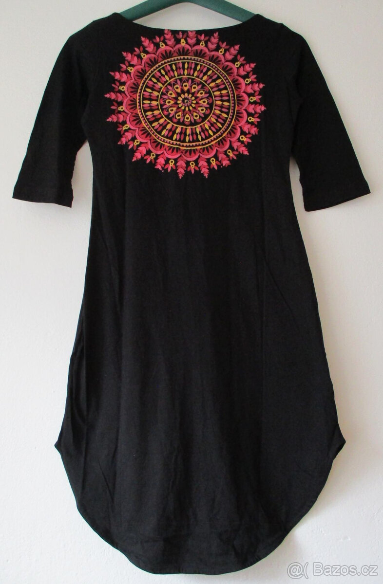 Dámské šaty tunika mandaly Himalife S 36 nové - 4