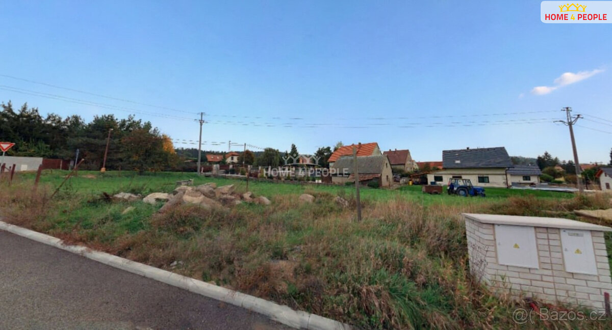 Prodej stavebního pozemku 854 m2, Čím, okres Příbram - 4