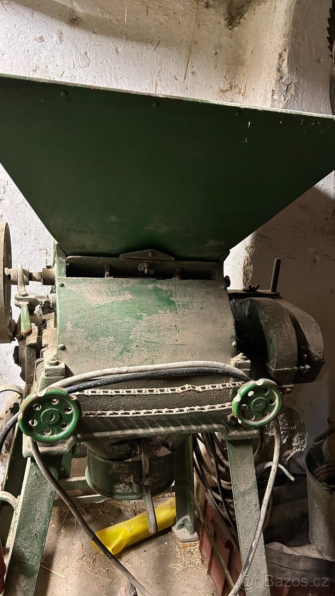 Šrotovník na obilí, válcový šroťák - 4