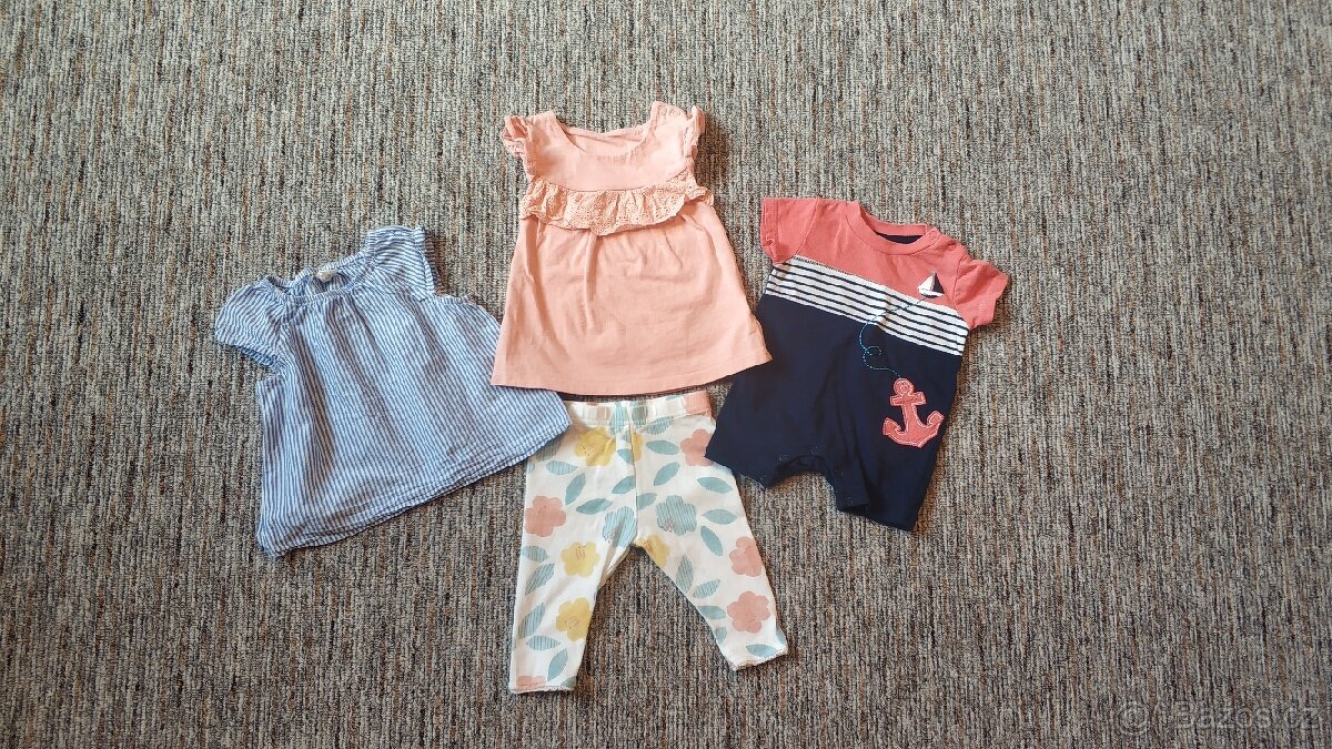 Oblečení holčička, vel. 62-69, cena za vše - 4