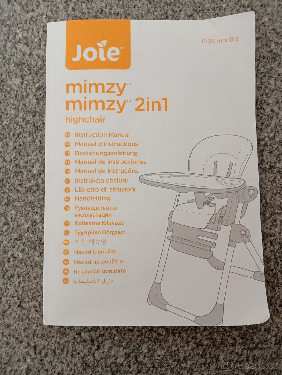 Jídelní židlička Joie - 4