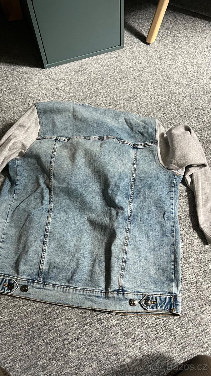 Pánska jeansová bunda- nová - 4