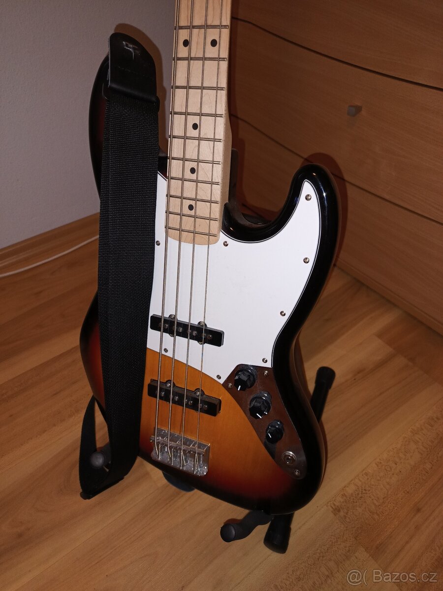 Baskytara Affinity Series Jazz Bass MN WPG + set - 4