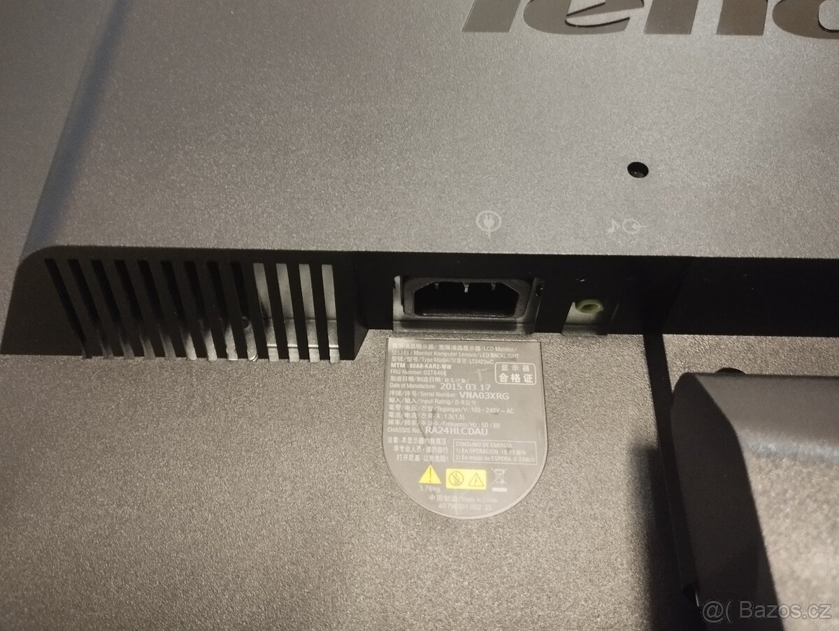 Monitor Lenovo LT 2423wC - 4