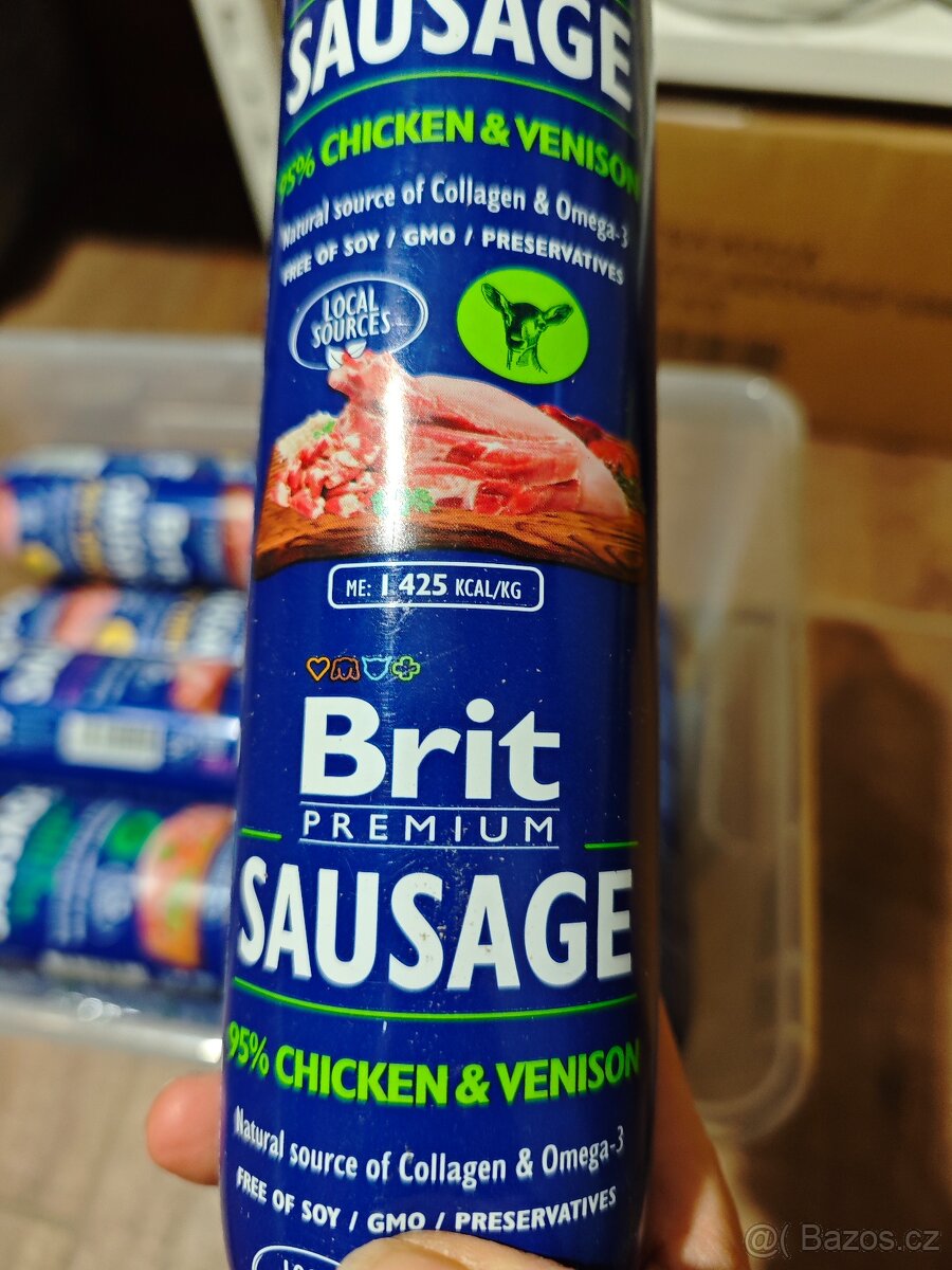 Salámy pro psy Brit 800g 30ks 30 Kč - 4