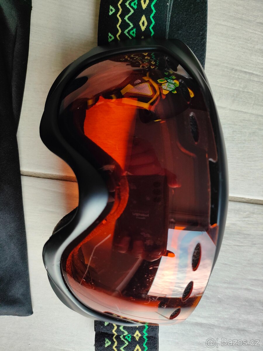 Dětská helma lyžařská + bryle - 4