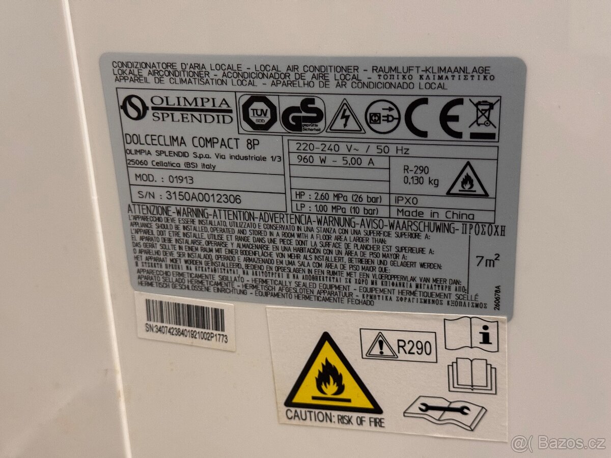 Dvě mobilní klimatizace - 4