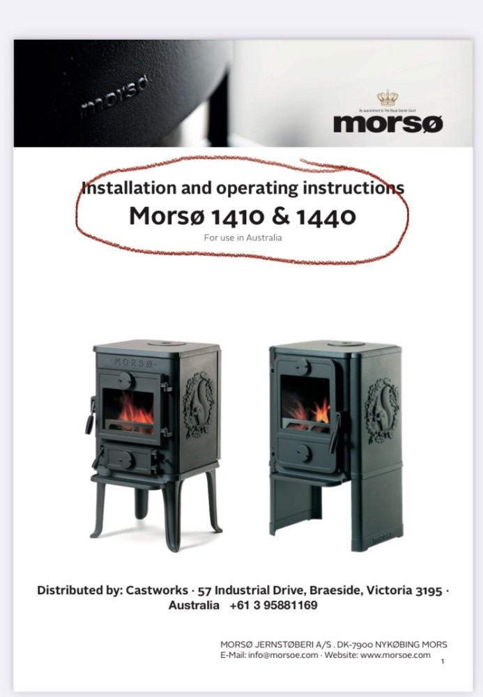 Litinová kamna Morso 1410 - 4