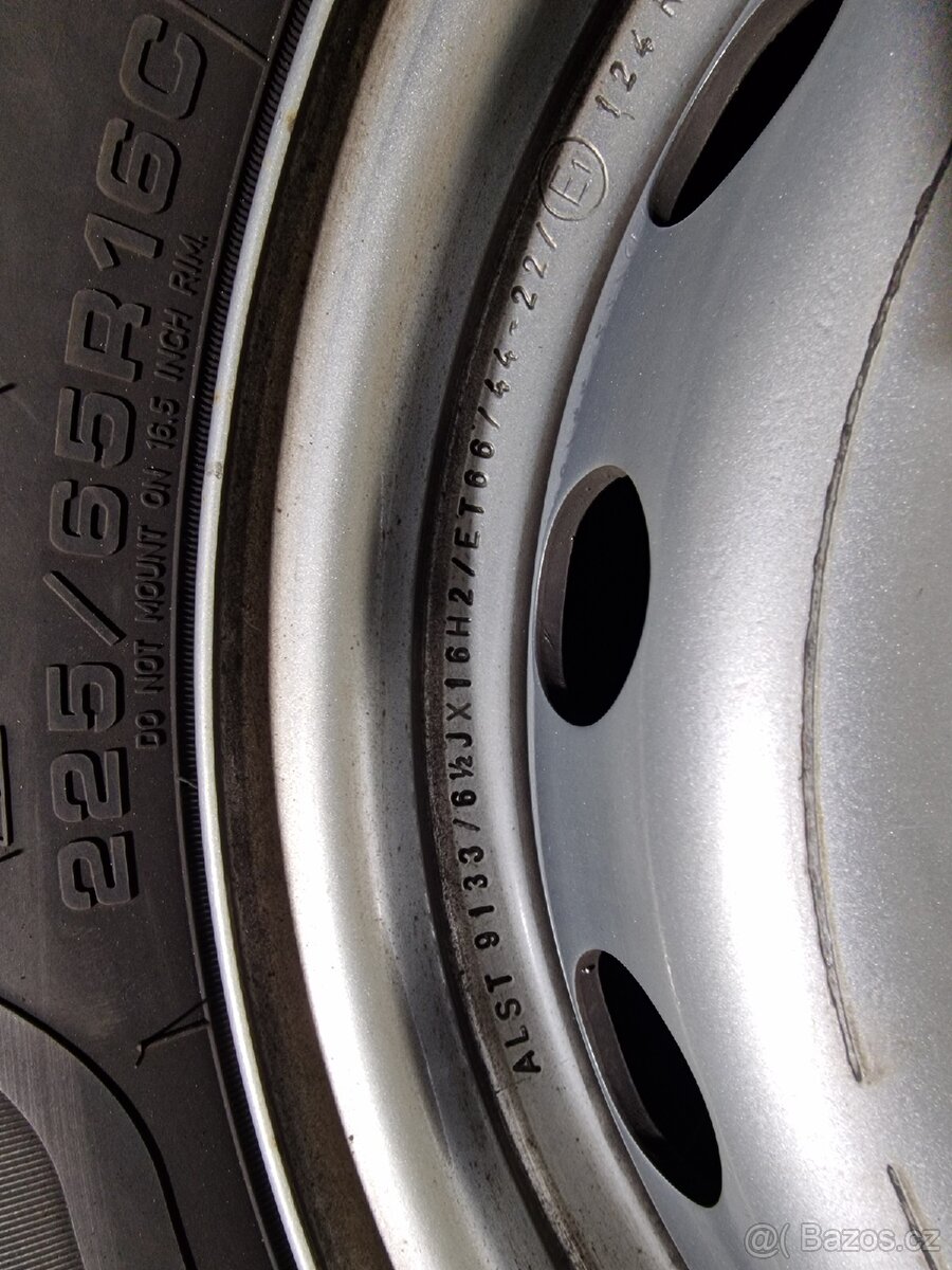 225/65/16C zimní kola Renault Master 5x130 - 4