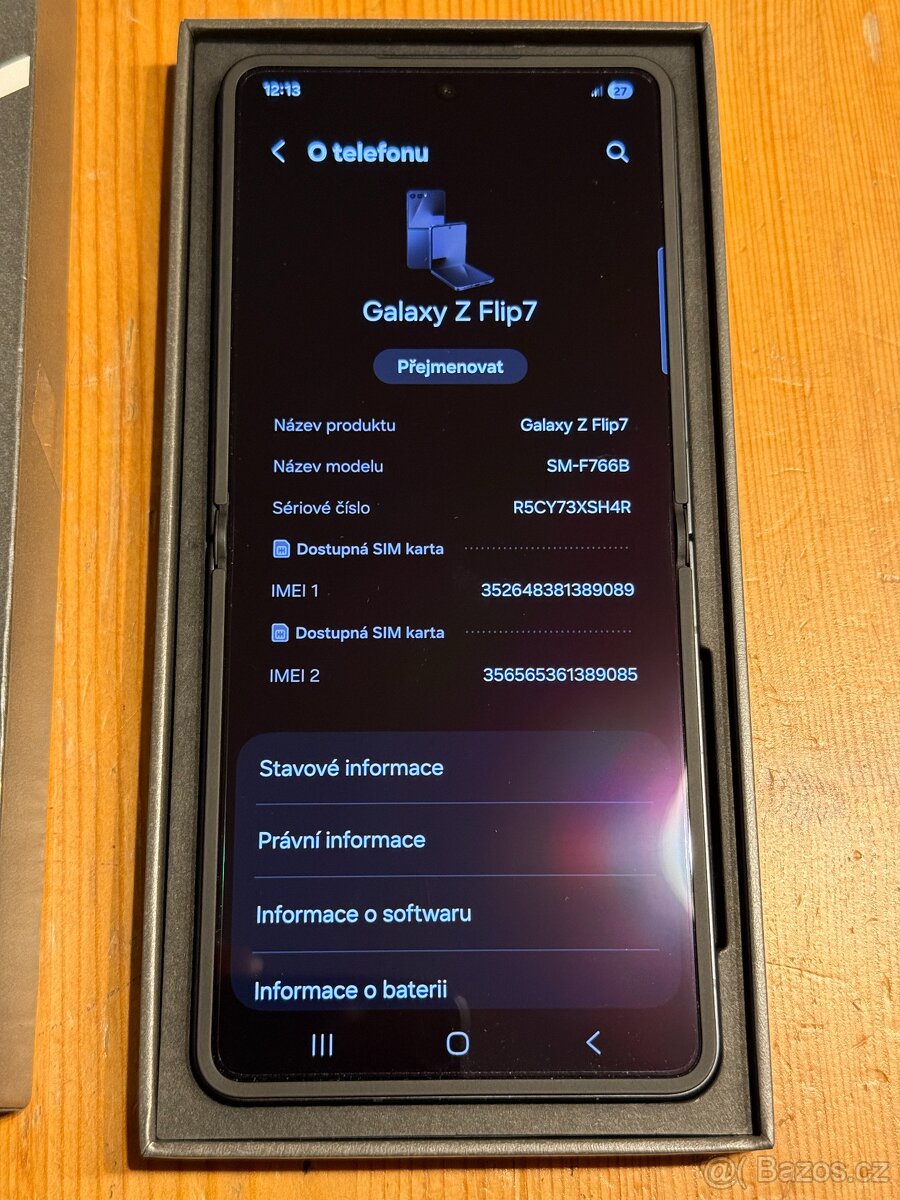 Samsung Galaxy Z Flip7 12GB/512GB Jetblack DPH - 4