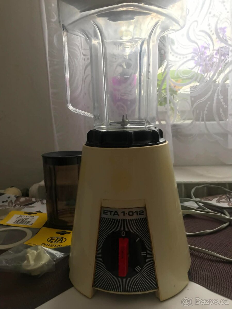 RETRO - Mixér ETA 012 Hlinsko, 3 rychlostní, funkční - 4