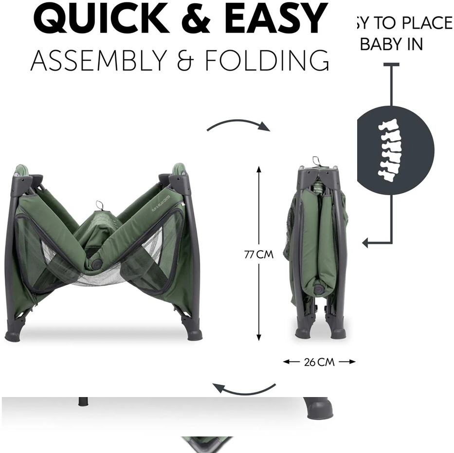 Dětská cestovní postýlka - 4