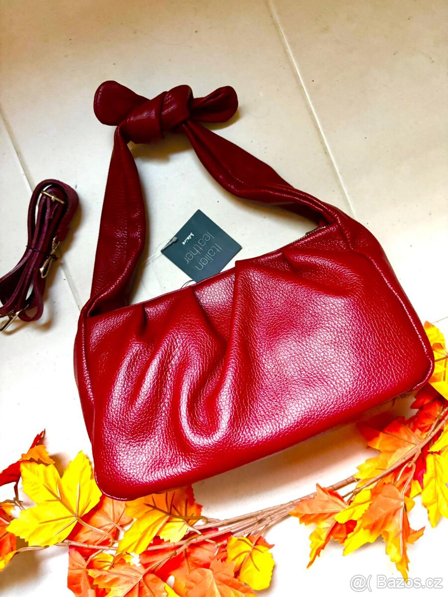 BLAIRE NOVÁ kožená kabelka do ruky, crossbody - 4