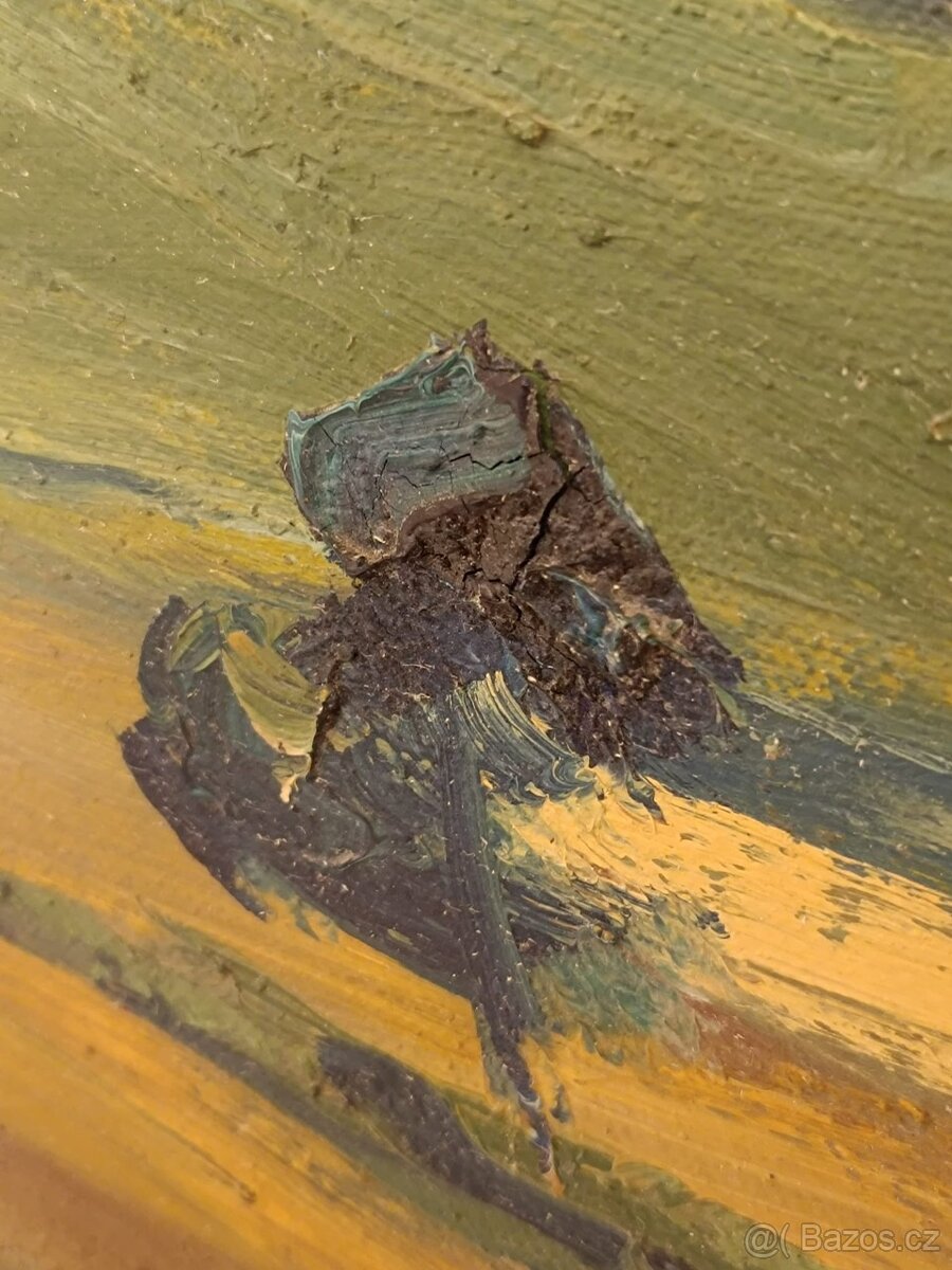 Obraz Jaromír Hynšt, Vysočina, olej plátno 42x72 - 4