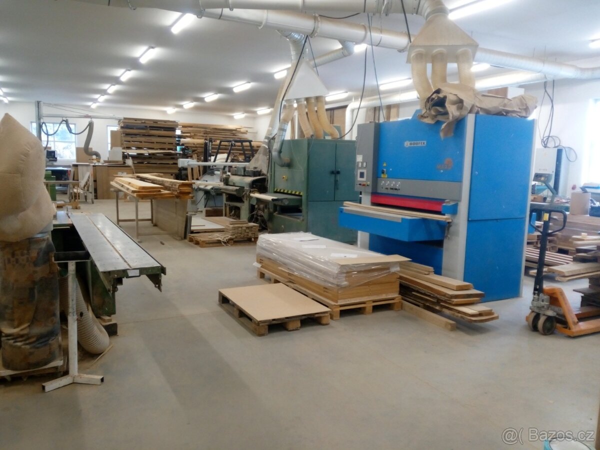 skladové a výrobní prostory, zařízená truhlářská dílna - 4