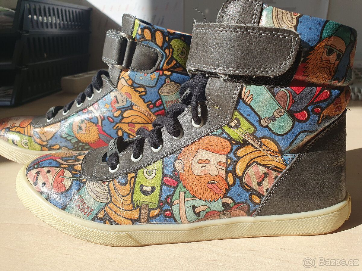 DÍVČÍ KOTNÍČKOVÉ BOTY DOGO VEL 36 S OBRÁZKY - 4