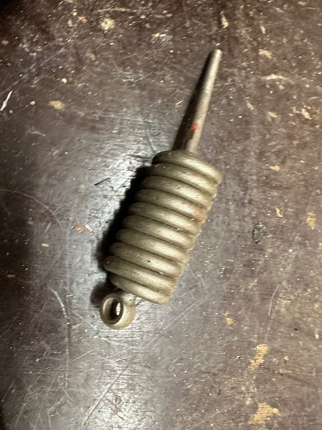 PREDÁM pružina sedla JAWA 250 350 PERÁK ČZ 125c 150C - 4