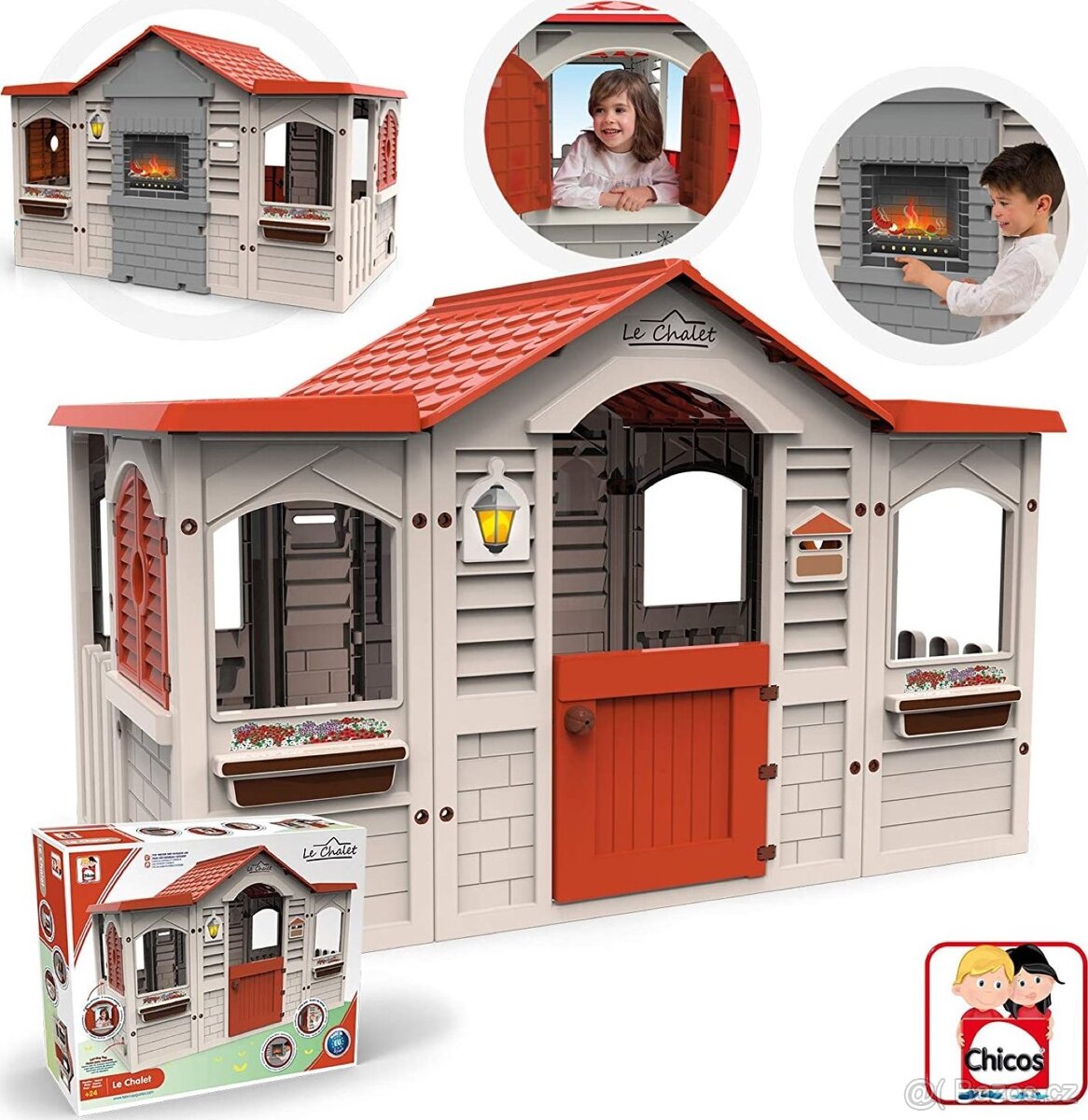 CHICOS Dětský domeček Le Chalet - 4