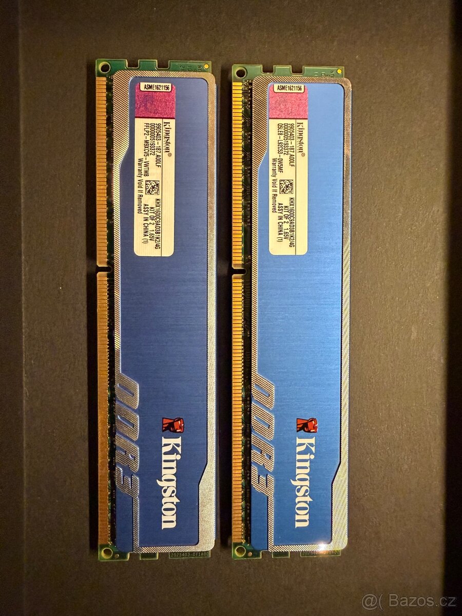 DDR3 RAM - 2 DRUHY - 4