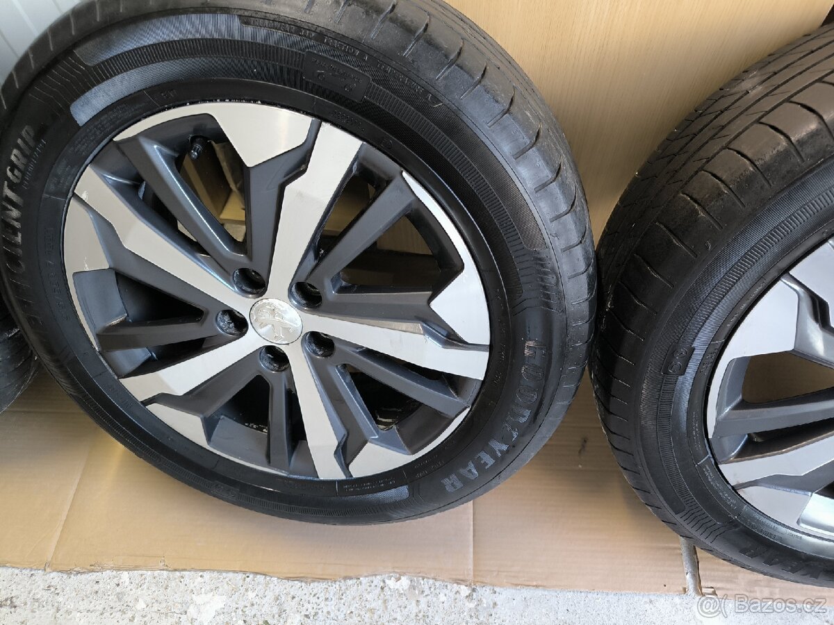 Alu kola Rifter Traveller 5x108 r17 Originál,pneu 6mm - 4