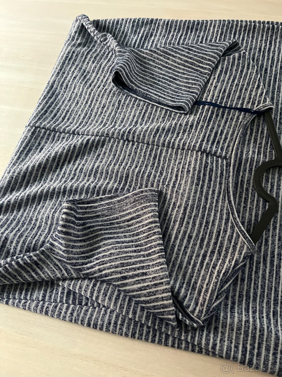 Letní proužkované šat vel M - 4