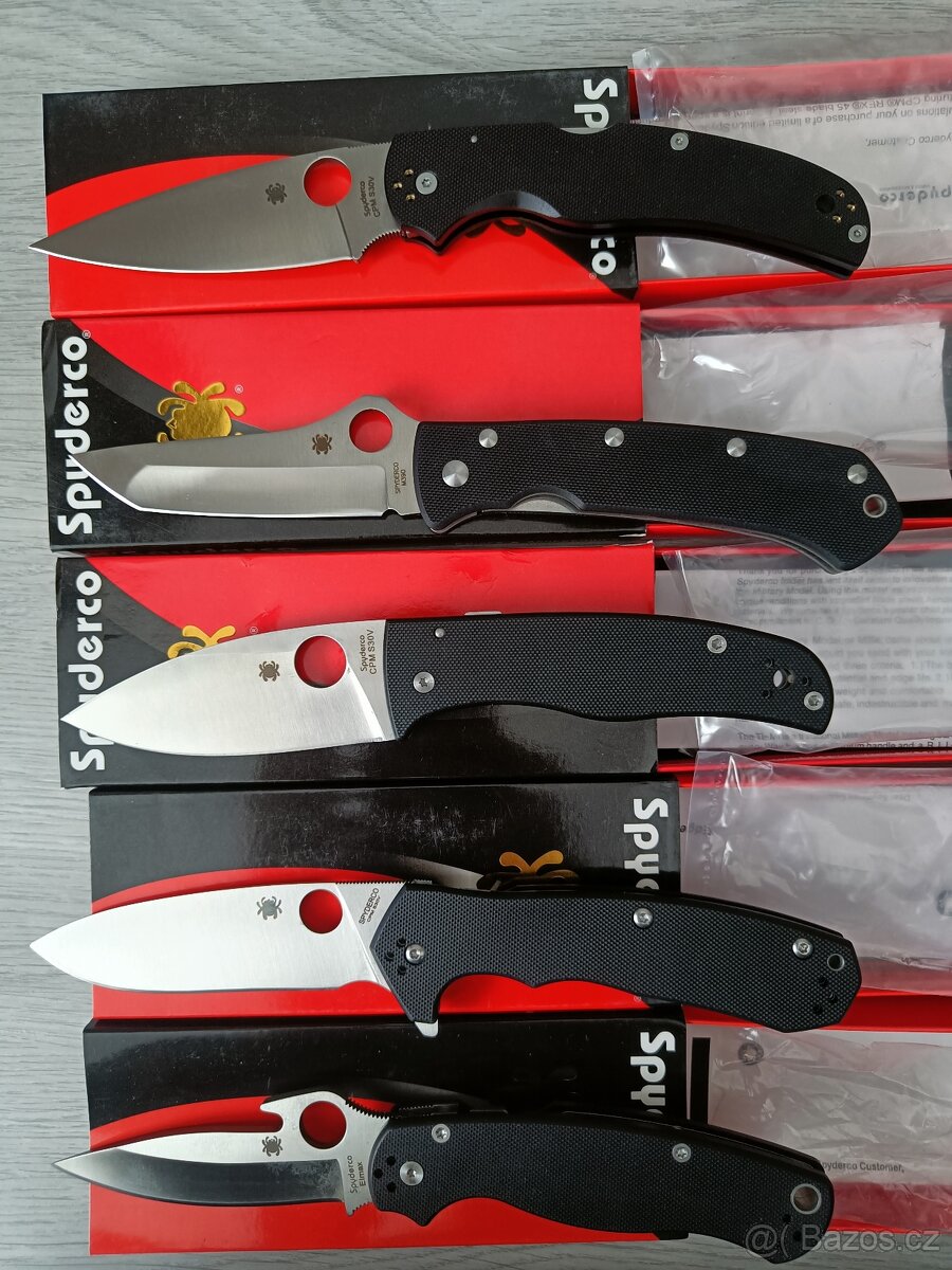 Spyderco Benchmade Microtech ZeroTolerance, Chris Reeve klon - 4