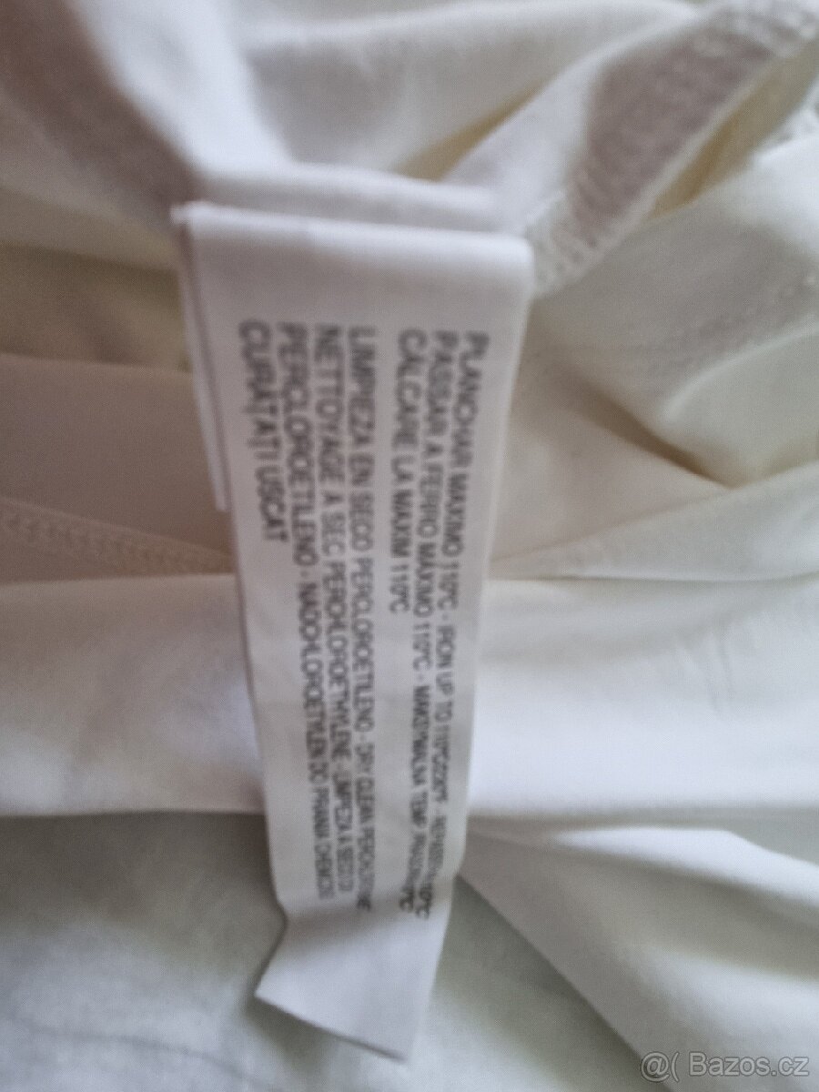 Tílko bílé ZARA nové - 4