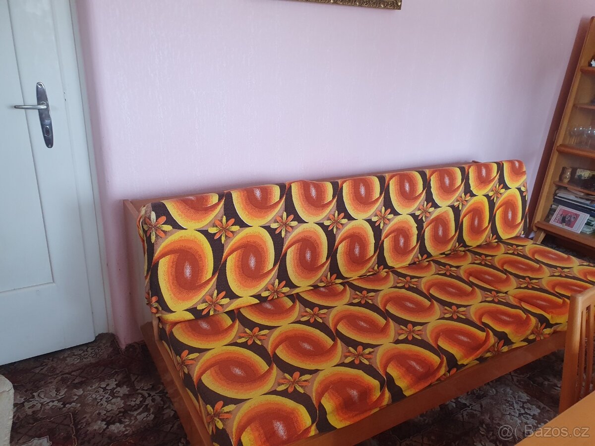 Retro obývací stěna - 4