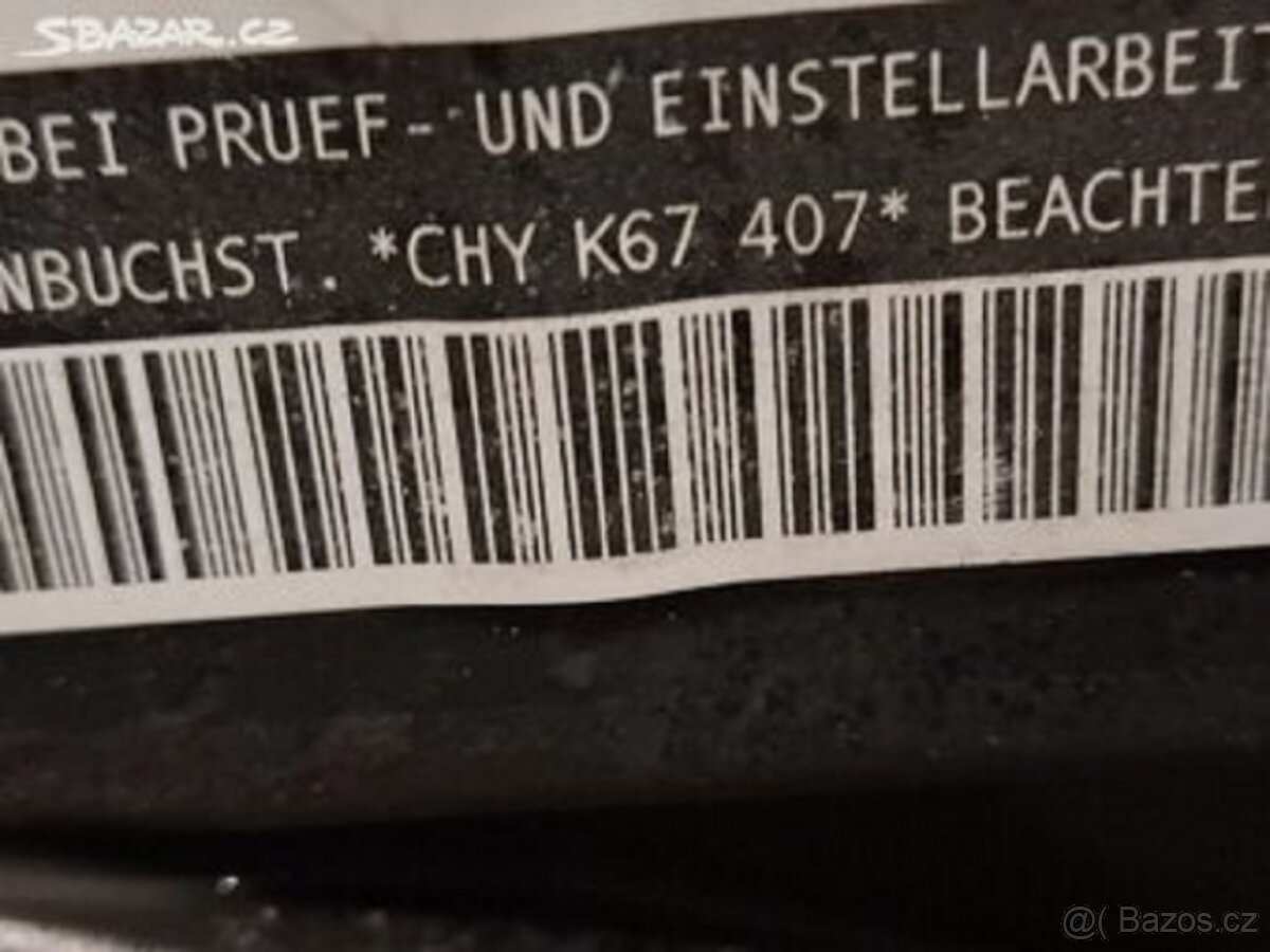 Skoda Fabia 3 MPI- motor CHY- 1,0- 55KW - 4