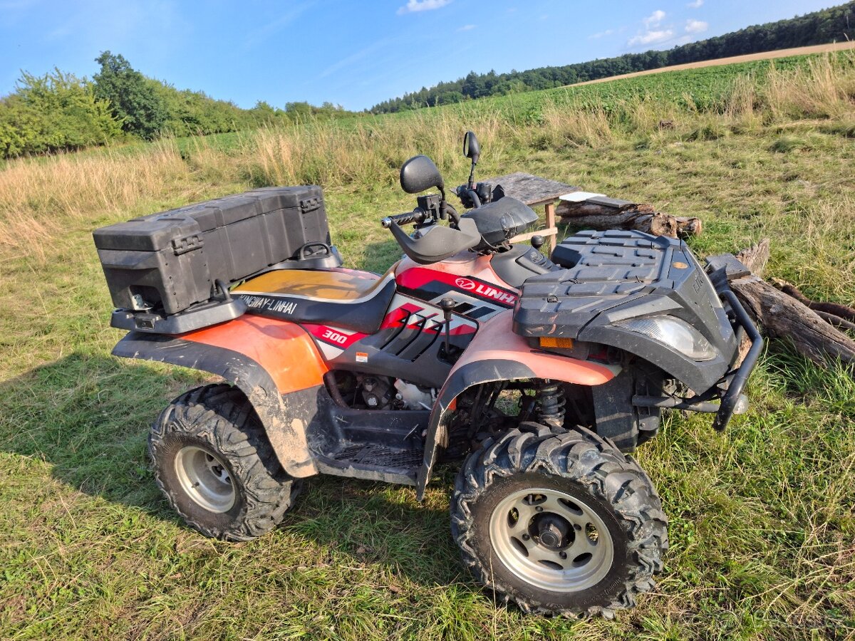 Ctyrkolka Linhai tornádo 300 4x4