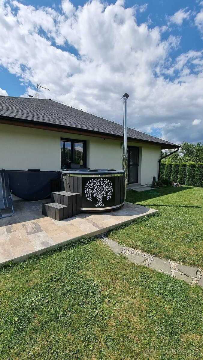 Koupací sud, hot tube, horka vana, vířivka,wellness,káď - 4
