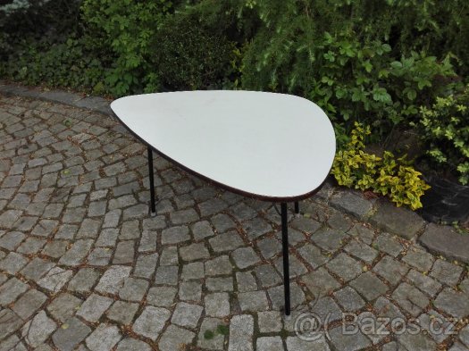 Retro stolek / umakart / trsátko / 60. léta / brusel 58 - 4