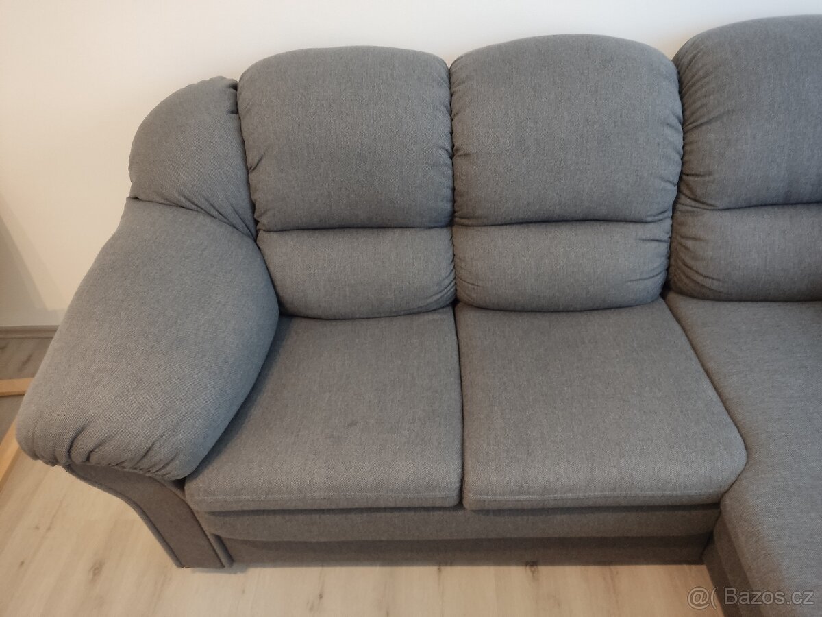 Rohová sedačka ve tvaru L TOP STAV Sleva PŘES 60 % - 4