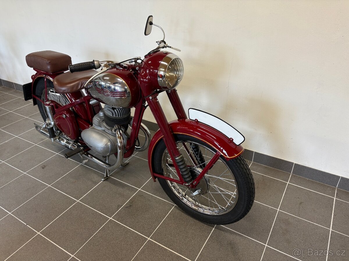 Jawa Pérák 250/11 1954 SPZ - 4