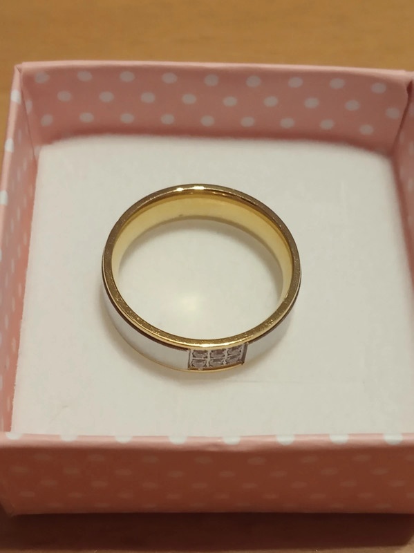 Krásný bicolor prsten vel.56 - 4