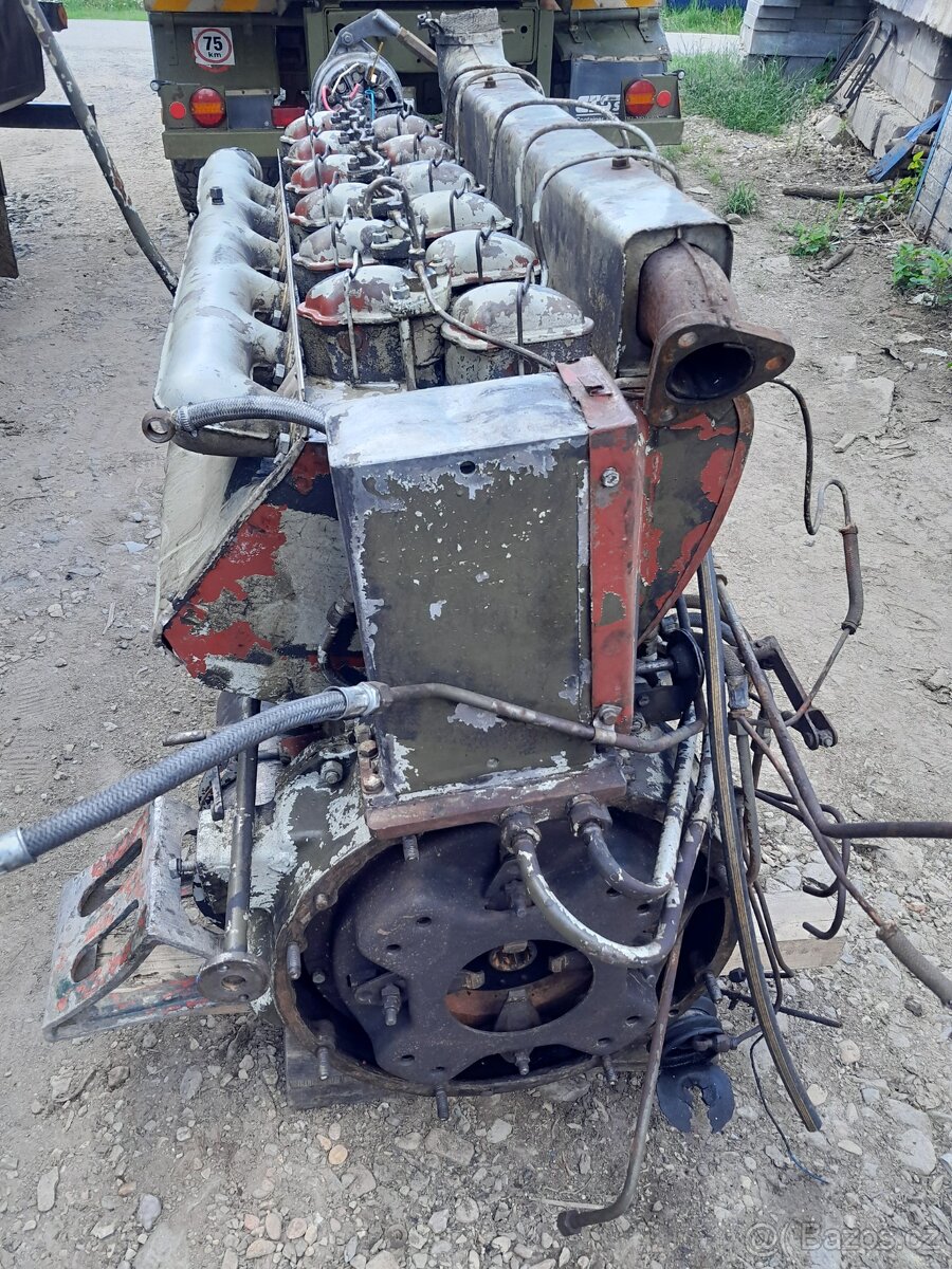 Praga V3S M2 motor - 4