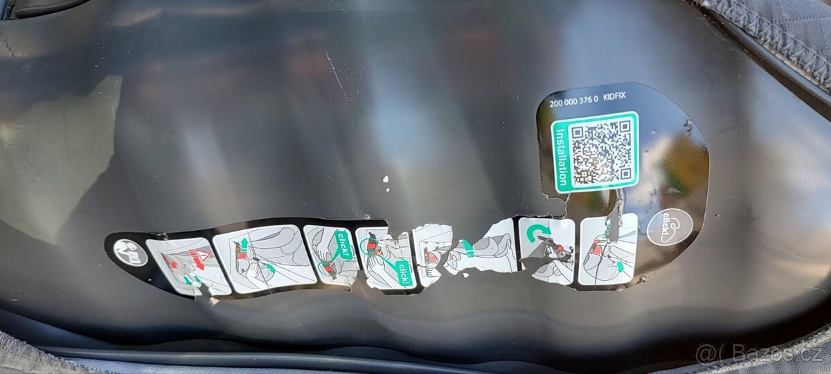 Prodám autosedačku Britax Römer KIDFIX - 4