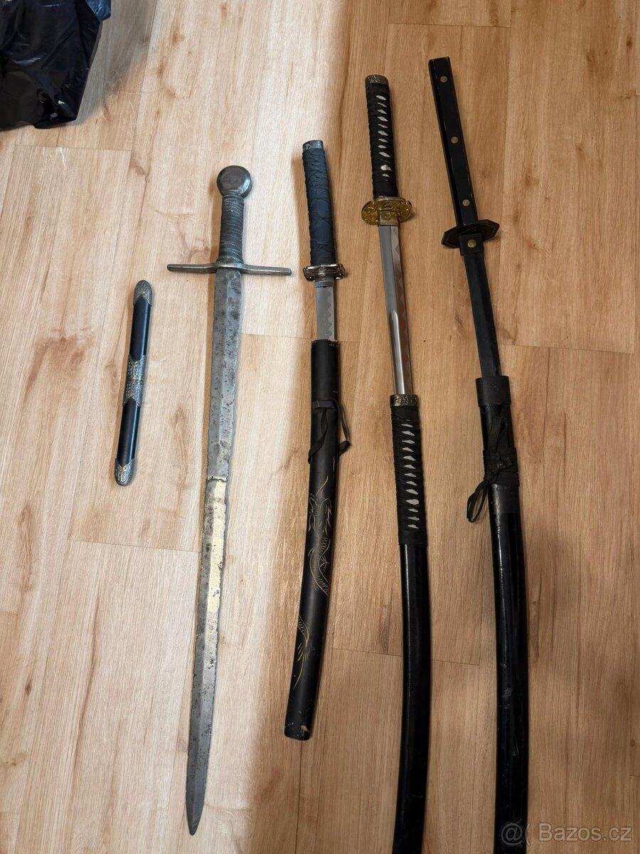 Nože, staré-Damašek - 4