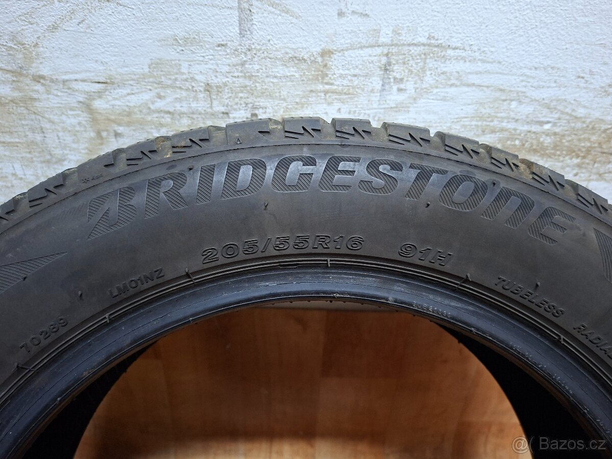 Zimní pneu 205/55/16 Bridgestone - 4