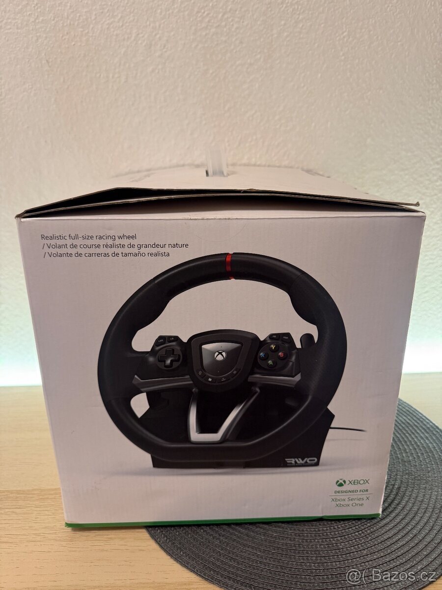 XBOX VOLANT S PEDÁLY V TOP STAVU - 4