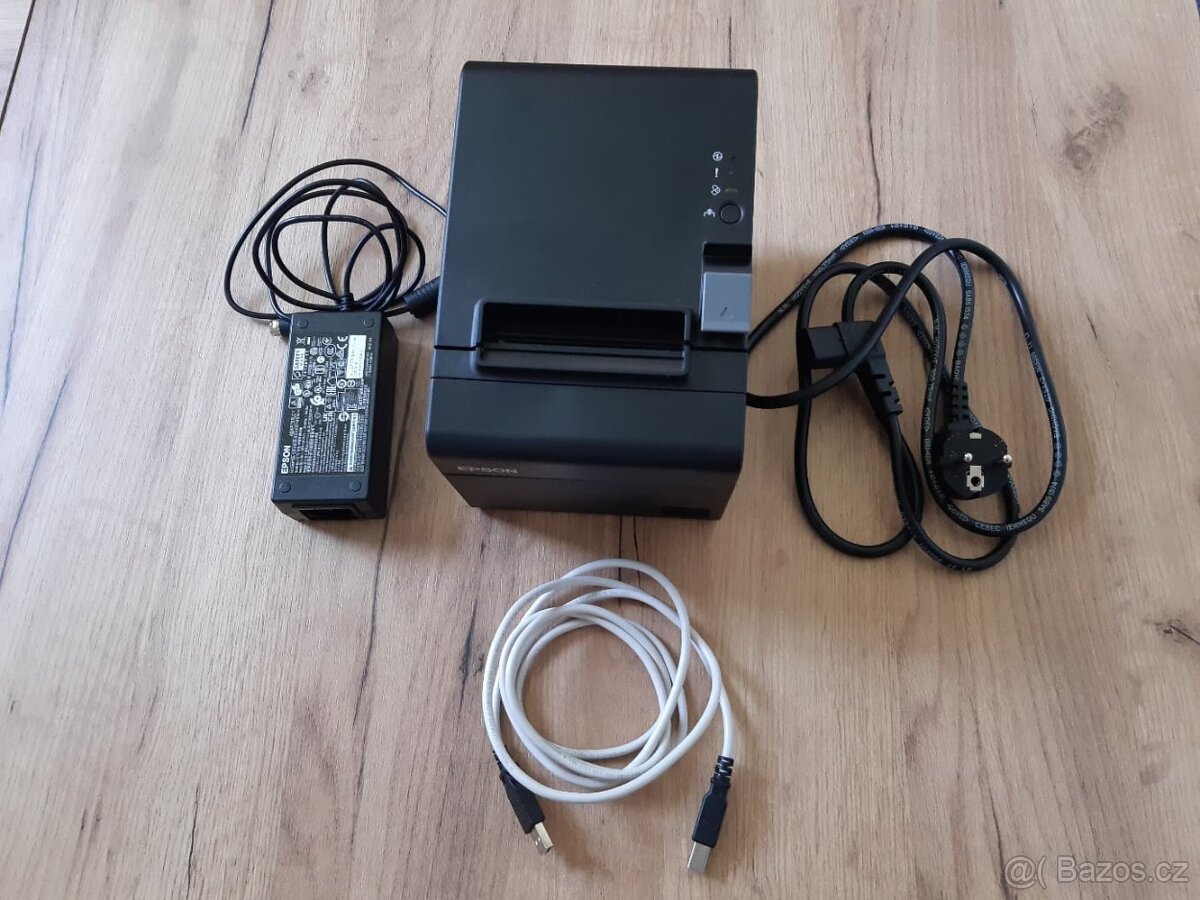 Tiskárna EPSON TM-T20III, řezačka, USB + serial - 4