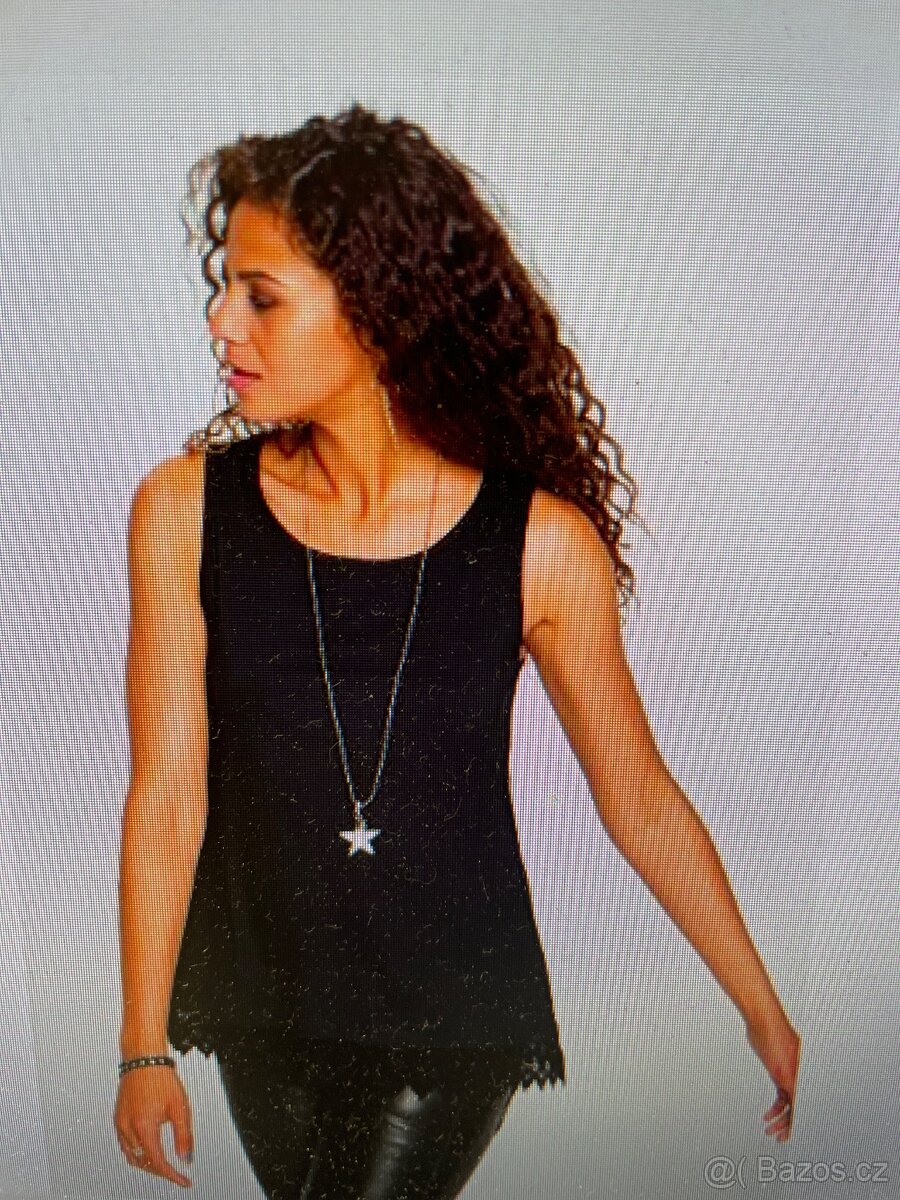 Bavlněná tílka s krajkou - 4