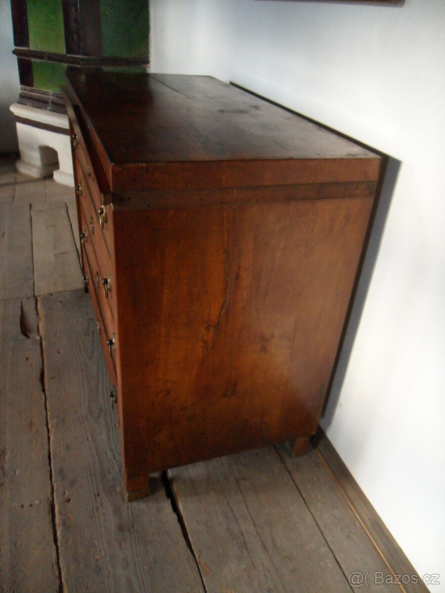 Starožitná komoda, biedermeier. - 4